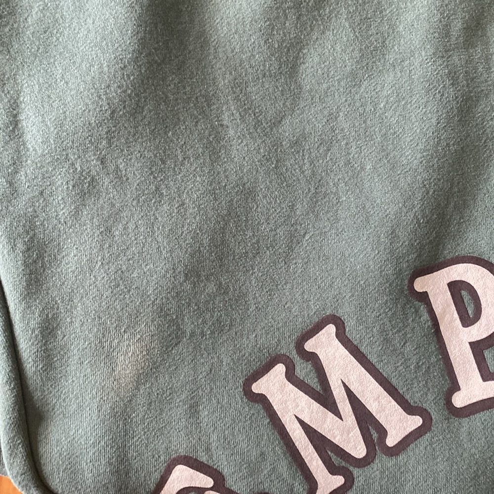 The Mayfair Group *flawed Empathy Always Olive Sweatpants Size XS - Picture 5 of 11